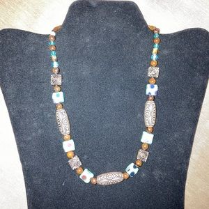 Original Beaded Necklace by Gamali